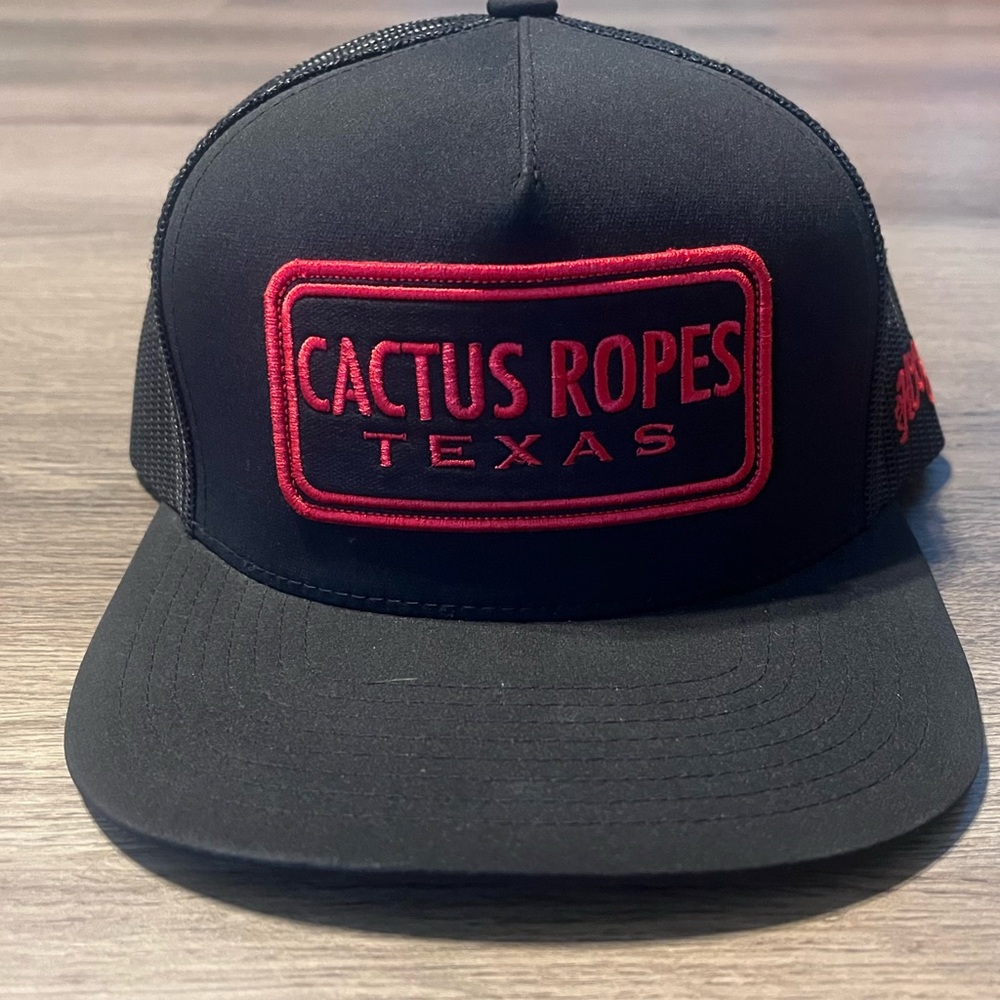 Black and Red Men's Hat